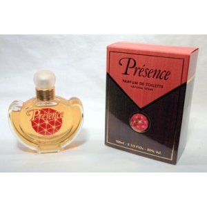 PRESENCE Eau de Toilette pour Femme emblématique